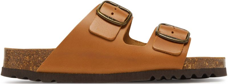 Scholl - Josephine - Slipper - Cognac - Leer