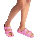 Scholl - Bahia - Badslipper - Bubblegum - Anatomisch Voetbed