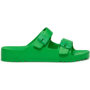 Scholl Badslipper Bahia EVA Vrouwen - Zuurgroen