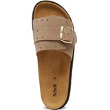 Scholl - Women Noelle Chunky Suede Q - Slipper - Coral - Suède