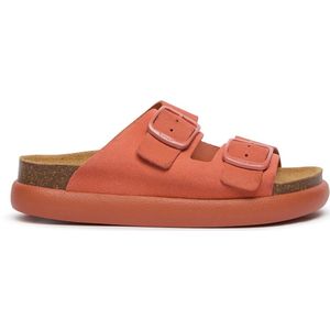 Scholl - Women Noelle Chunky Suede Q - Slipper - Coral - Suède
