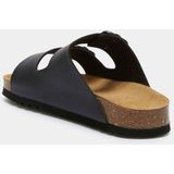 Scholl - Josephine - Slipper - Zwart - Kurk/Rubber