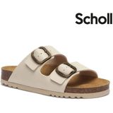 Scholl - Josephine - Slipper - Ivory - Natuurlijk Kurk en Rubber