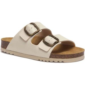 Scholl - Josephine - Slipper - Ivory - Natuurlijk Kurk en Rubber