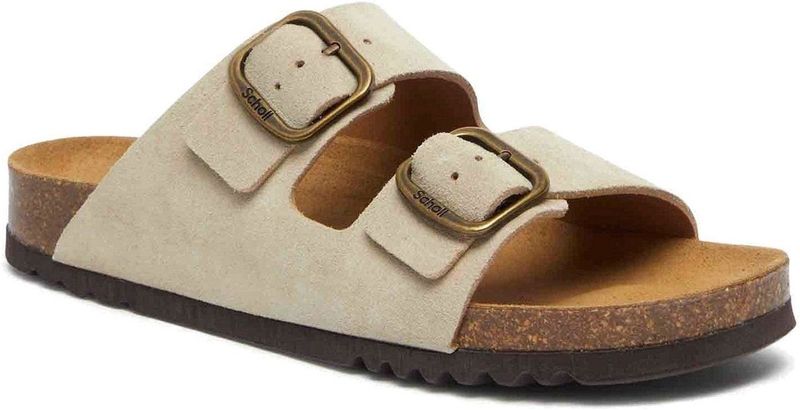 Scholl - Josephine - Slipper - Dark Beige - Suède