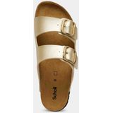 Scholl - Josephine - Slipper - Licht Goud - Kurk en Rubber