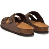 Slipper Scholl Women Josephine Synthetic Nubuck Brown-Schoenmaat 35