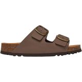 Slipper Scholl Women Josephine Synthetic Nubuck Brown-Schoenmaat 35