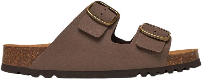 Slipper Scholl Women Josephine Synthetic Nubuck Brown-Schoenmaat 35