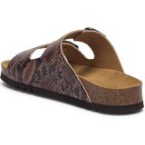 Scholl - Josephine - Slipper - Python Brown - Synthetisch