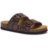 Scholl - Josephine - Slipper - Python Brown - Synthetisch