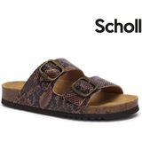 Scholl - Josephine - Slipper - Python Brown - Synthetisch