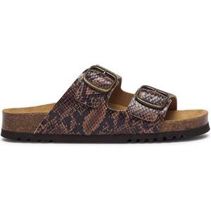 Scholl - Josephine - Slipper - Python Brown - Synthetisch