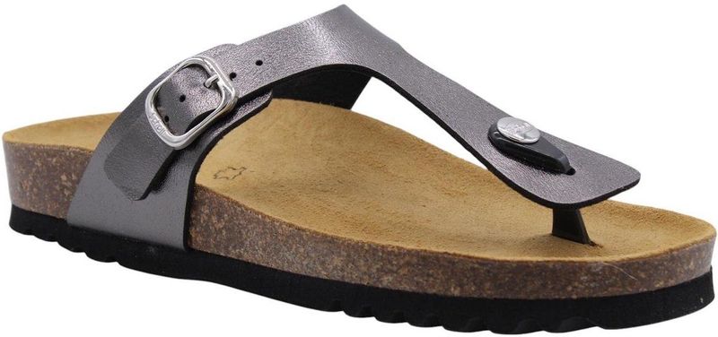 Scholl - Creemers - Slippers - Grijs - Dames