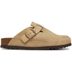 Scholl - Fae - Klomp - Beige - Suède