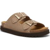 Scholl - Beatriz - Slipper - Donkerbeige - Suède