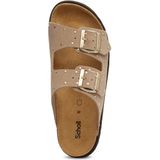 Scholl - Beatriz - Slipper - Donkerbeige - Suède