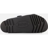 Scholl - Noelle Raffia Slipper - Zwart - Raffia - Suède Binnenzool