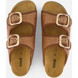 Scholl - Noelle Raffia S - Slipper - Cognac - Raffia