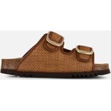 Scholl - Noelle Raffia S - Slipper - Cognac - Raffia