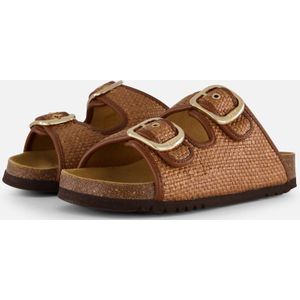 Scholl - Noelle Raffia S - Slipper - Cognac - Raffia