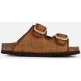 Scholl - Noelle Raffia S - Slipper - Cognac - Raffia