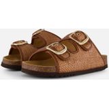 Scholl - Noelle Raffia S - Slipper - Cognac - Raffia