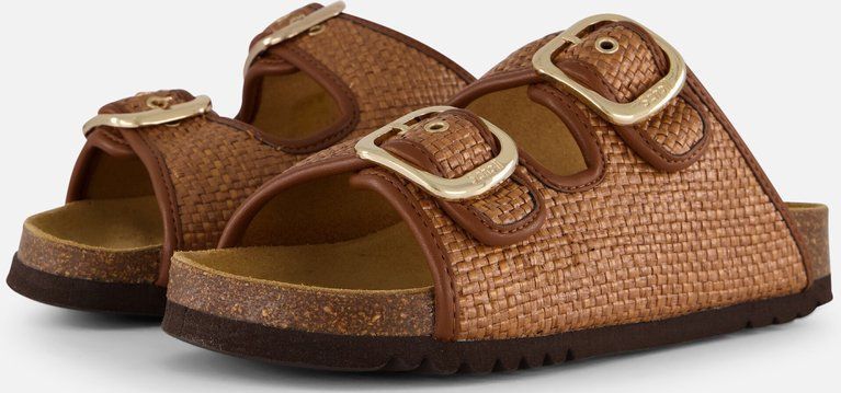 Scholl - Noelle Raffia S - Slipper - Cognac - Raffia