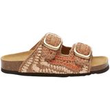 Scholl - Noelle Crochet - Slippers - Nude Lt Brown Cognac - Gebreid Polyester