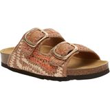 Scholl - Noelle Crochet - Slippers - Nude Lt Brown Cognac - Gebreid Polyester