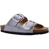 Scholl - Noelle - Slippers - Zilver - Synthetisch - Reptiel