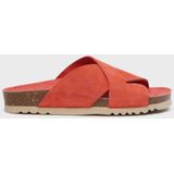 Scholl - Vivian - Slipper - Rood - Suède