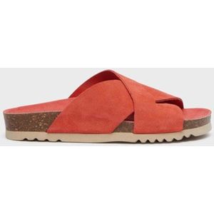 Scholl - Vivian - Slipper - Rood - Suède