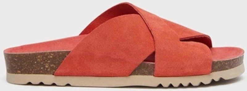 Scholl - Vivian - Slipper - Rood - Suède