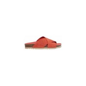Scholl - Vivian - Slipper - Rood - Suède