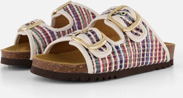 Scholl - Noelle - Slippers - Multi - Leren Buitenkant - Leren Voering