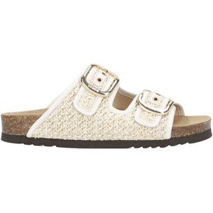 Scholl - Noelle - Slippers - Raffia - Leder