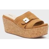 Scholl - Janelle - Sandalette - Cognac - Suède