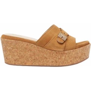 Scholl - Janelle - Sandalette - Cognac - Suède