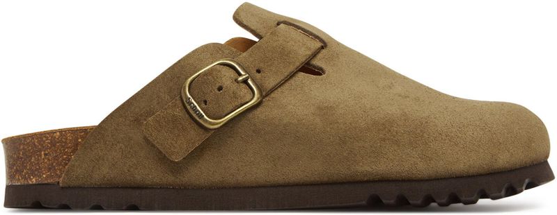 Scholl - Fae Suede - Klomp - Khaki - Suède
