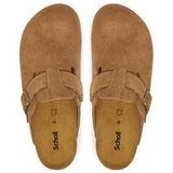 Scholl - Women Fae Suede - Klomp - Taupe - Suède