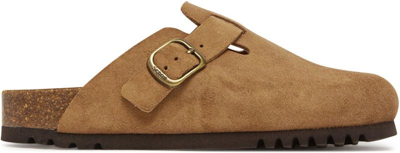 Scholl - Women Fae Suede - Klomp - Taupe - Suède
