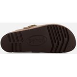 Scholl - Fae Suede - Klomp - Dark Beige - Suède - Verstelbare Gesp