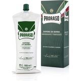 Proraso - Groen Scheerzeep - 500ml - Eucalyptusolie - Menthol