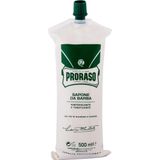 Proraso - Groen Scheerzeep - 500ml - Eucalyptusolie - Menthol