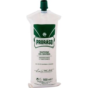 Proraso - Groen Scheerzeep - 500ml - Eucalyptusolie - Menthol