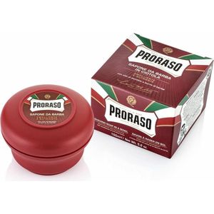 Proraso Scheerzeep pot red 150ml