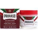 Proraso - Pre Shave Balsem - 100ml - Sandelhout - Crème