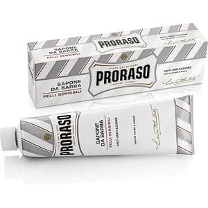 Proraso - Sensitive Scheercrème - 150 ml - Plantaardige Ingrediënten