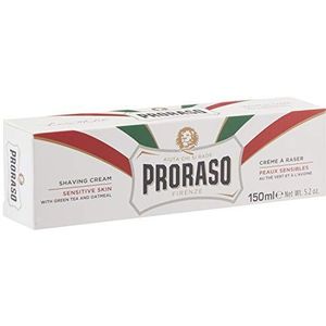 Proraso White Scheerzeep voor Gevoelige Huid in Tube 150 ml